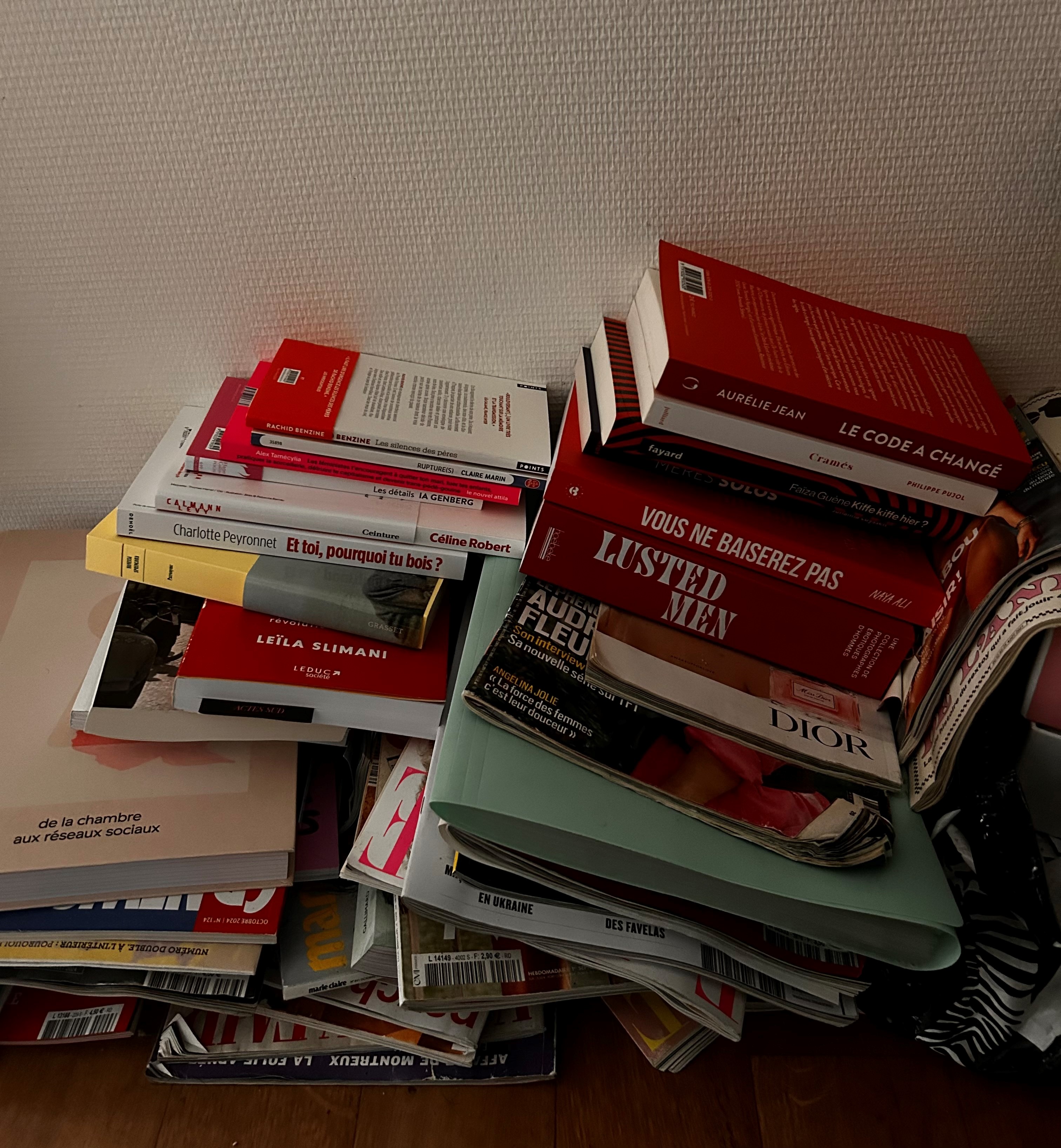 La pile de la chambre